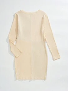 SHEIN EZwear Kích thước lớn Khối màu Đầm Đối với phụ nữ - Nhiều màu - Xem 2