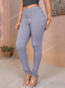 Pantalones ajustados y elásticos con pies estrechos, ideales para festivales de música sexy