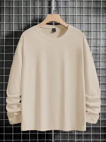 Manfinity Hypemode 男款落肩長袖 T 卹