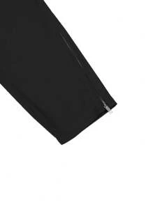 Manfinity Pantalones De Estilo De Carga Holgados Para Hombres Con Cintura Ajustable Y Tobillos Con Cremallera - Negro - Ver 6