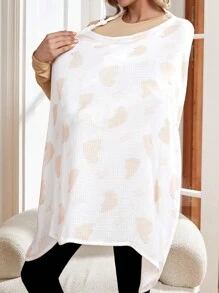 Cozy Pixies 1件卡其色熊豆裝母乳上衣 - 彩色 - 查看 2