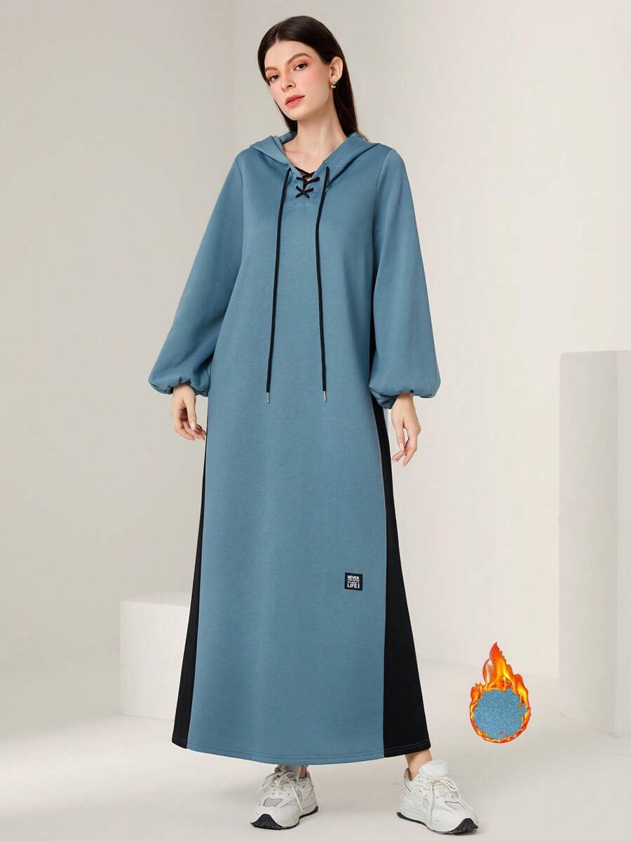 Mulvari 女士運動服連身裙 - 藍色 - 查看 1