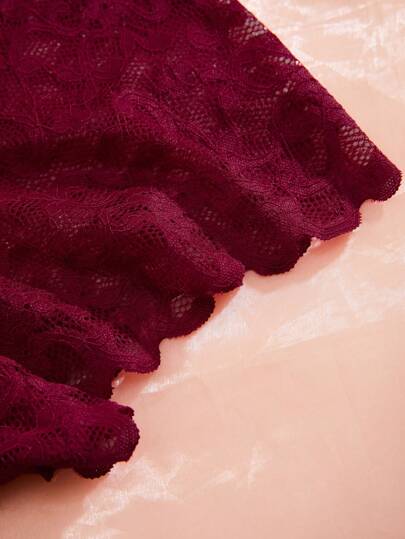 4sets Kanten Wireless BH Slipje Lingerie Set view 5