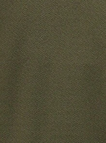 SHEIN Privé 女士雙排扣西裝外套和褲子套裝 - 軍綠色 - 查看 4