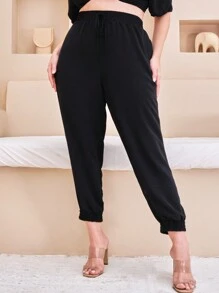 SHEIN 	
Curve Người chạy bộ - màu đen - Xem 5