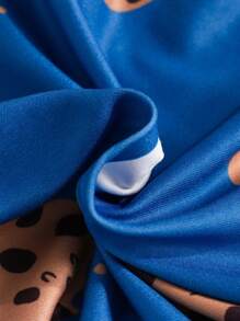 SHEIN Playful Pals 嬰兒男童2套餅乾字母條紋印花短袖t卹和長褲 - 彩色 - 查看 4