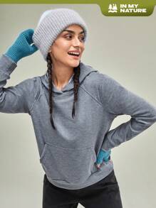 In My Nature 復古風帽衫女款戶外運動衣服,城市穿搭