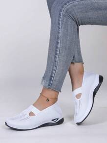 STEPREACH Neue Frühlings- Und Herbst-damensportschuhe, Modische, Atmungsaktive, Leichte, Rutschfeste Und Verschleißfeste Socken-turnschuhe