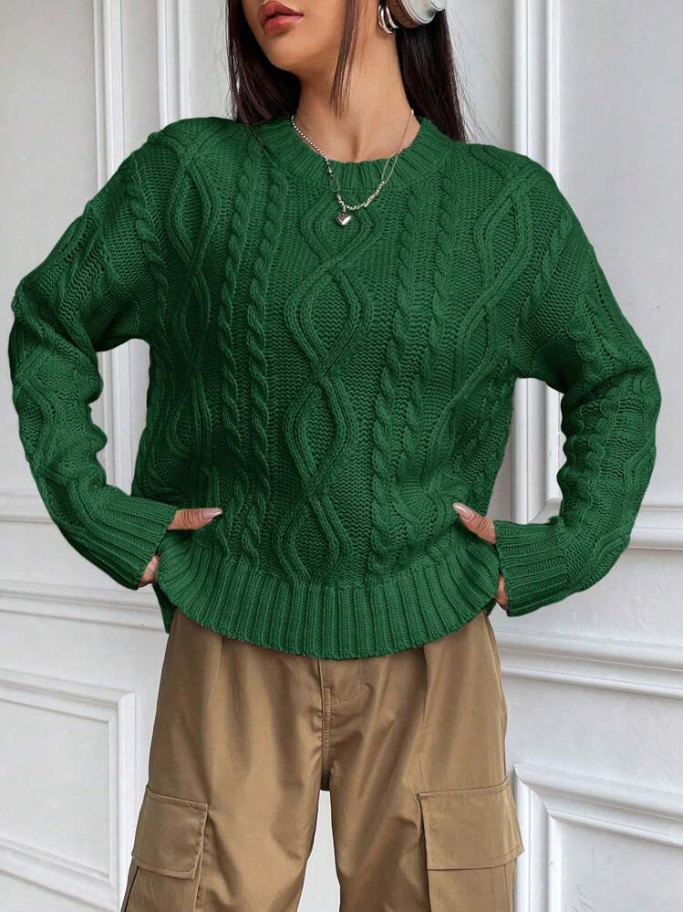 SHEIN MOOSTA Sueter de mujer de estilo holgado y sobredimensionado Mode de Mujer SHEIN Espana
