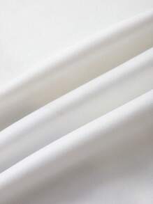 SHEIN Essnce Round Neck Letter And Mushroom Pattern Casual Fashion Sweatshirt - White - View 3