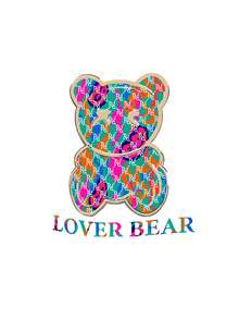 Baby Girls' Cartoon Bear Printed Round Neck Sweatshirt - White - View 3