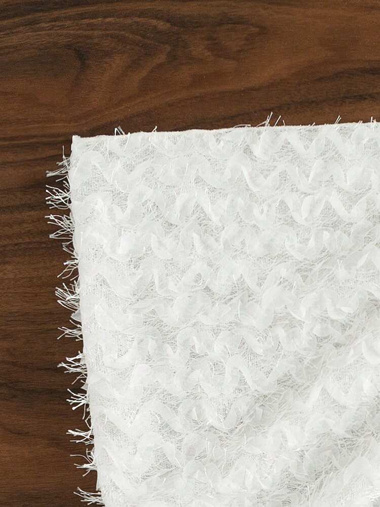 Women'S White Tie-Front Cover-Up Summer