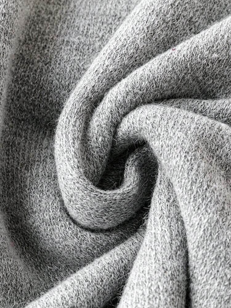 Women's Plus Size Half-Button Sweater Knit Pullover Fall Winter Sweater