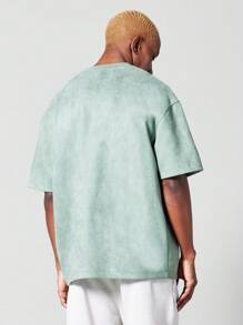 SUMWON Áo phông Sumwo Oversized Mint Green Lucky Charm Ngày lễ Thánh Patrick Streetwear Casual Irish-Themed Short Sleeve Crew Neck Tee - màu xanh lá - Xem 2