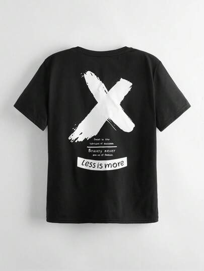 تي شيرت بجرافيك شعار للاولاد