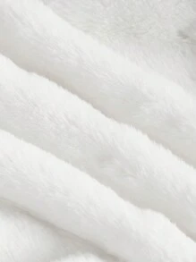 SHEIN MOD Women's Solid Color Jacket () - White - View 3