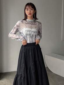 FRIFUL What About The Mid-collar Long-sleeved T-shirt? - Multicolor - View 6