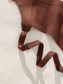 SHEIN Conjunto De 3 Piezas De Sujetadores Sin Costuras Para Mujeres Con Borde Festoneado - Multicolor - Ver 5