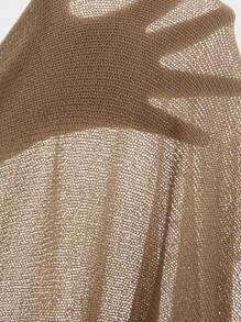 SHEIN LUNE Plus Size Women's Solid Color Drop Shoulder Sweater With Crew Neck Knit Pullover Fall Winter Outfit