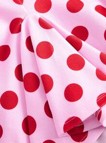 SHEIN DECDS High Waisted Mermaid Hem Skirt - Multicolor - View 9