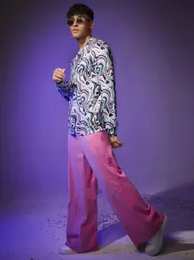 FeverCity Nam Dệt kim Giải trí In Áo nỉ - Nhiều màu - Xem 5