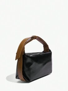 SHEIN SXY Bolso Tote Negro Para Mujer - Negro - Ver 3