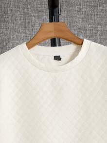 GENTILAND 男士素色衛衣和衛褲 - 杏色 - 查看 3