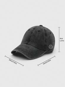 thegypsygoddess Men's Personalized All-match Baseball Cap - Grey - View 3