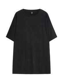 Calvaya 女裝加大碼花與字母印花 T 恤