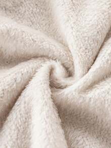 SHEIN Girls' Cartoon Patterned Sporty Casual 2pcs Outfit - Purple - View 3