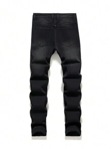 Teen Boys Casual Distressed Washed Denim Jeans