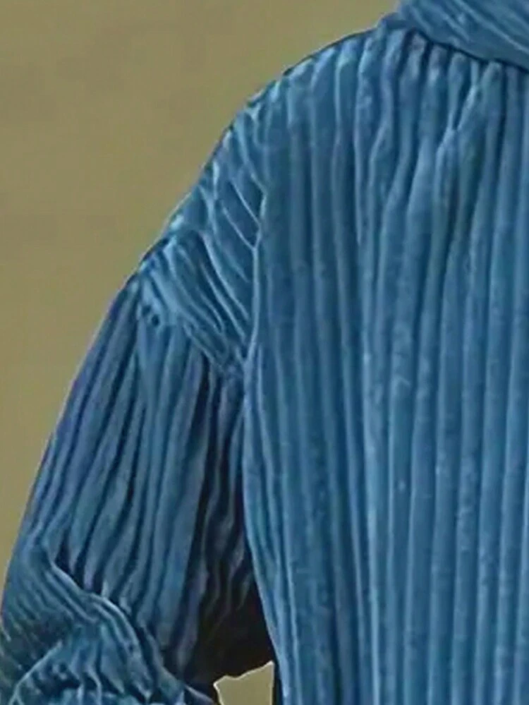 Men Plus Drop Shoulder Drawstring Hoodie