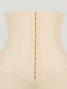 Damen Einfarbige High Waist Shorts Mit Bauch Kontrolle Und Po Lifting
