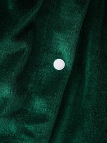 Baby's Hollow Out & Embroidered Spliced Jumpsuit - Green - View 4