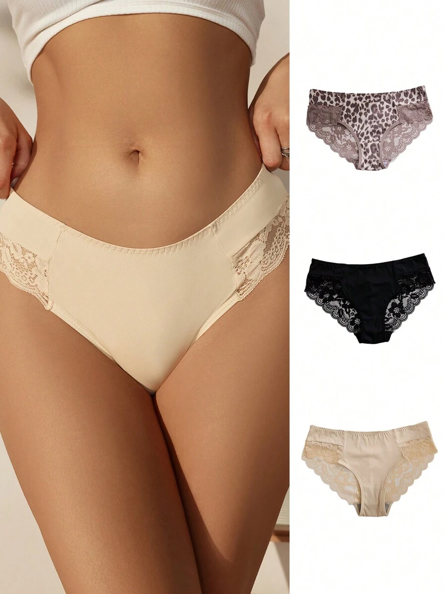 Pantalones De Triángulos Para Mujer (conjunto De 3 Piezas) - Multicolor - Ver 1