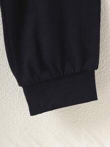 Em bé Con trai Giải trí Núi & Gấu In Tay áo dài Và Quần Bộ , Mặc hàng ngày Đối với Mùa Thu /đông - Xanh đậm - Xem 6