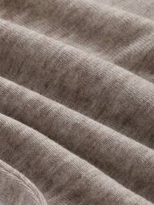 DAZY 女款長袖百褶 T 卹 - 卡其色 - 查看 10