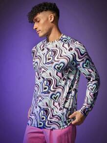 FeverCity Nam Dệt kim Giải trí In Áo nỉ - Nhiều màu - Xem 4