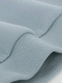 Sudadera Con Capucha Para Niña (pequeña) - Celeste - Ver 3