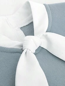 Sudadera Con Capucha Para Niña (pequeña) - Celeste - Ver 4