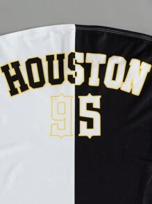 Muchica Women's Color Block Printed Dress - Black and White - View 7