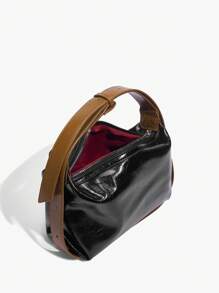SHEIN SXY Bolso Tote Negro Para Mujer - Negro - Ver 5
