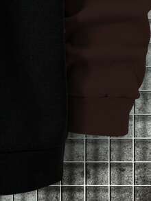 Manfinity Homme Nam Vòng cổ Khối màu Áo nỉ - Nhiều màu - Xem 3