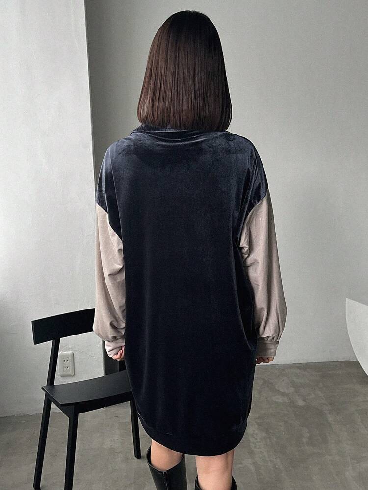 Women's Sporty Letter Print Bodycon Dress