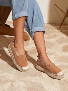 Styleloop Women's Wedge Heels & Thick Sole Shoes - Brown - View 1