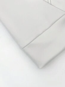 Manfinity Homme Men Plus Letter Graphic Kangaroo Pocket Drawstring Hoodie - Multicolor - View 5