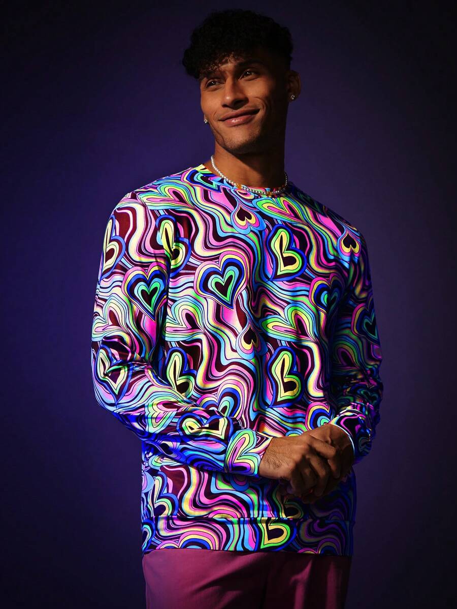 FeverCity Nam Dệt kim Giải trí In Áo nỉ - Nhiều màu - Xem 1