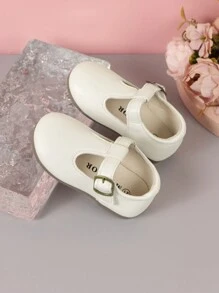 Infant Soft Sole Simple Fashion Versatile Flat Shoes, White, For Baby Girls & Boys - White - View 2