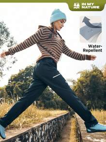 In My Nature Của phụ nữ Ngoài trời Quần Với Túi - màu đen - Xem 1