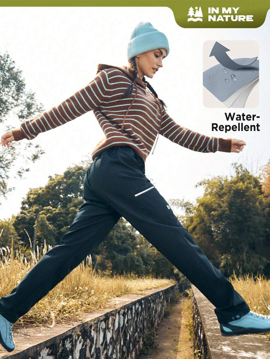 In My Nature Của phụ nữ Ngoài trời Quần Với Túi - màu đen - Xem 1